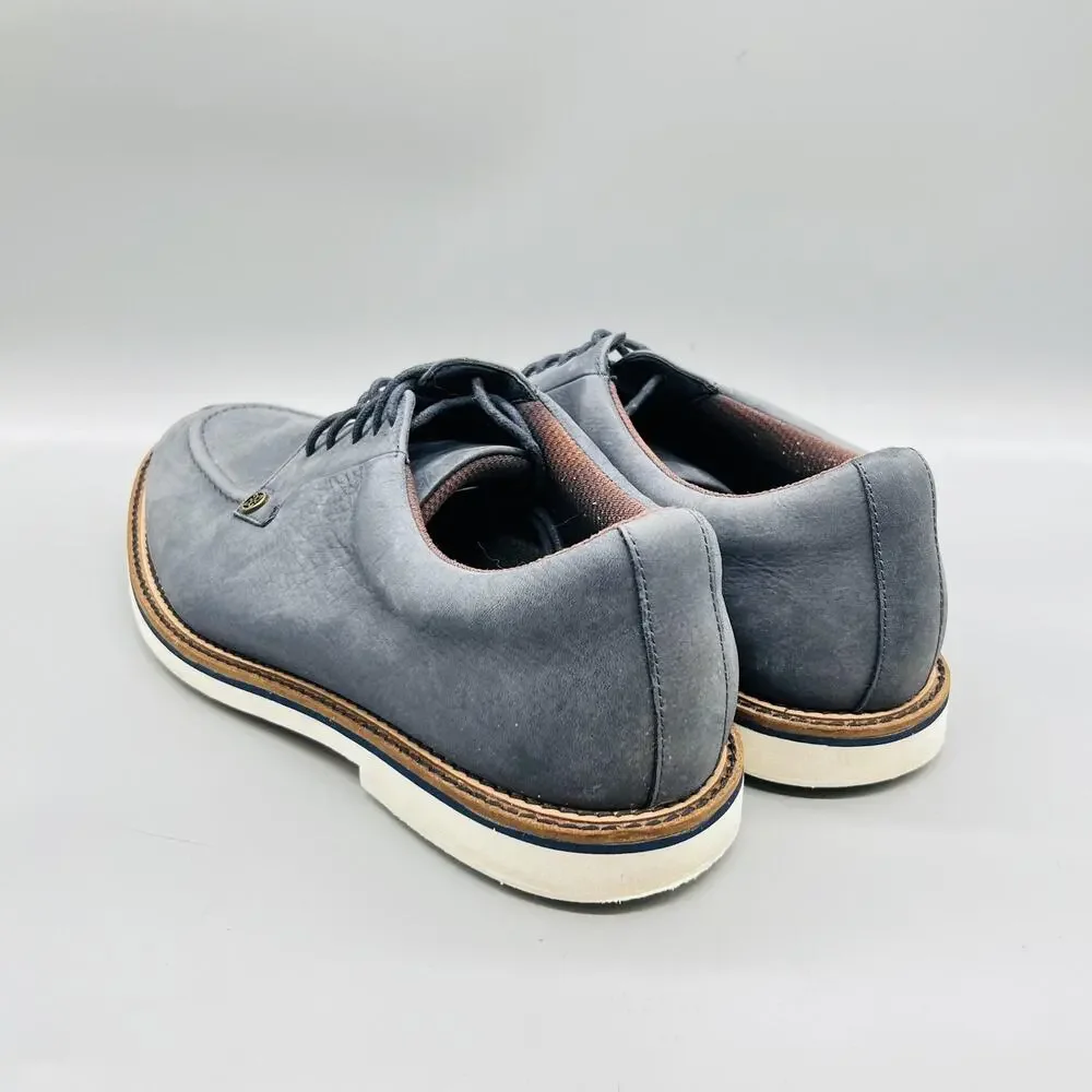 G/FORE Shoes Mens 11 Blue Leather Spikeless Golf Athletic Sneakers Comfort